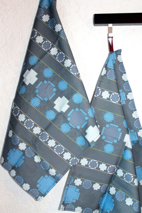 Kollektion Portugal - Geschirrhandtücher - Azulejos Dunkelblau