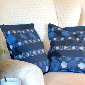 Kollektion Portugal - Kissenhüllen - Azulejos Dunkelblau